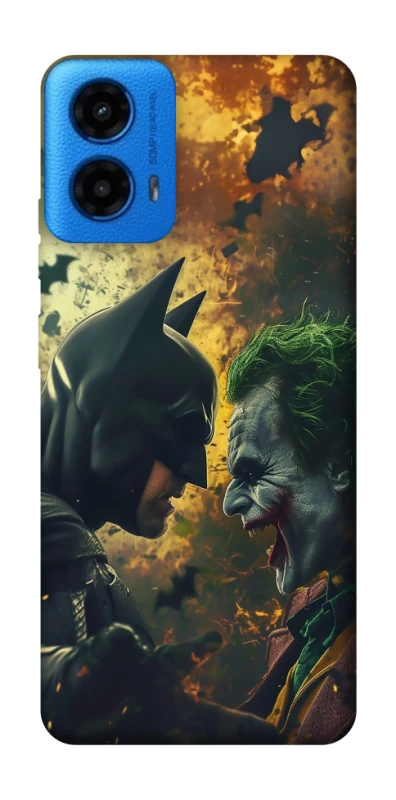 Чохол на Motorola Moto G45 Batman and the Joker фото 1 з 1