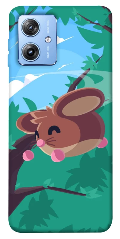 Чохол на Motorola Moto G84 Adopt Me Forest Mouse Jump фото 1 з 1