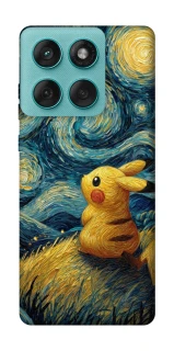 Чохол на Motorola Edge 60 Fusion Pikachu and Van Gogh фото 1 з 1
