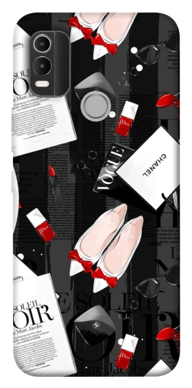 Чехол на Nokia C21 Plus Fashion collage ver.4 фото 1 из 1