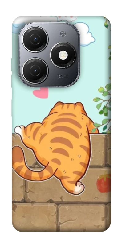Чохол на TECNO Spark 20 Cat the meow фото 1 з 1
