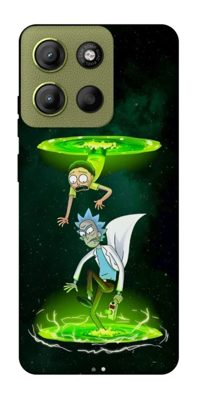 Чохол на Motorola Moto G15 4G Rick and Morty фото 1 з 1