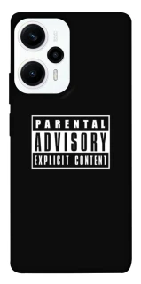 Чехол на Xiaomi Poco F5 / Note 12 Turbo Parental Advisory Label фото 1 из 1