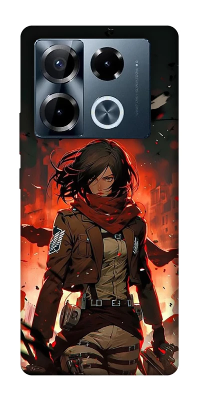 Чохол на Infinix Note 40 Pro 4G Mikasa v2 фото 1 з 1