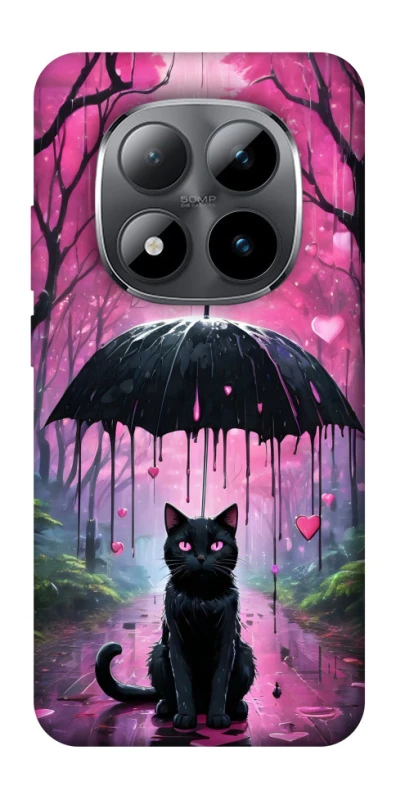 Чехол на Xiaomi Redmi Note 15 Pro 5G Black cat фото 1 из 1