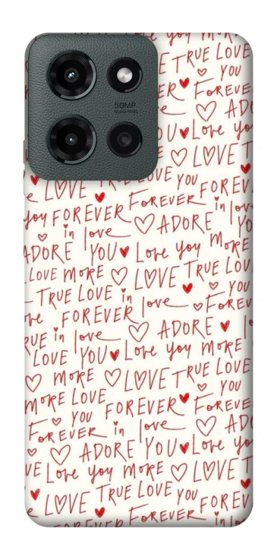 Чехол на Motorola Moto G Power (2025) Love aesthetic ver.4 фото 1 из 1