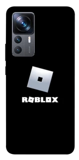 Чехол на Xiaomi 12T / 12T Pro Roblox logo black фото 1 из 1