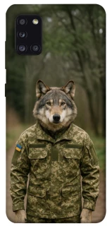 Чехол на Samsung Galaxy A31 Волк защитник фото 1 из 1