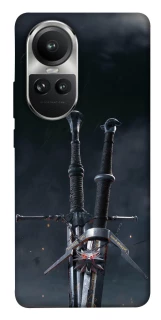 Чохол на Oppo Reno 10 Мечі Ведьмака фото 1 з 1