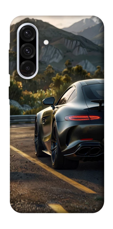 Чехол на Samsung Galaxy A36 5G Car in the mountains фото 1 из 1