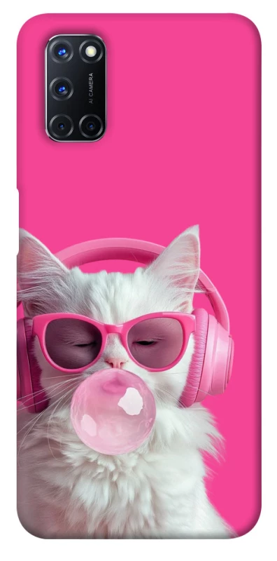 Чохол на Oppo A52 / A72 / A92 Pink kitty фото 1 з 1
