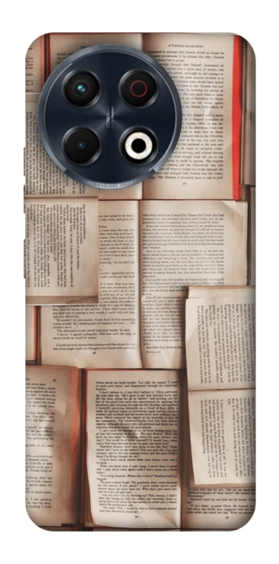 Чехол на TECNO Spark 30 Pro (KL7) Книги фото 1 из 1