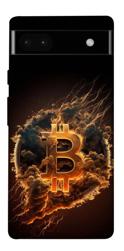 Чохол на Google Pixel 6a Smoky Bitcoin фото 1 з 1