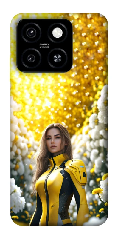 Чохол на ZTE Blade A55 4G Cyber space girl ver.2 фото 1 з 1