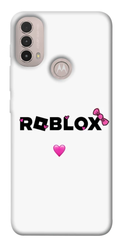 Чохол на Motorola Moto E40 Roblox heart фото 1 з 1