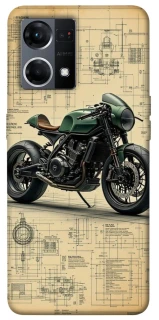 Чохол на Oppo Reno 7 4G Bike model фото 1 з 1