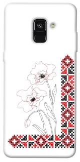Чехол на Samsung A530 Galaxy A8 (2018) Вышиванка на смартфон фото 1 из 1