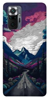 Чехол на Xiaomi Redmi Note 10 Pro Нарисованные горы фото 1 из 1