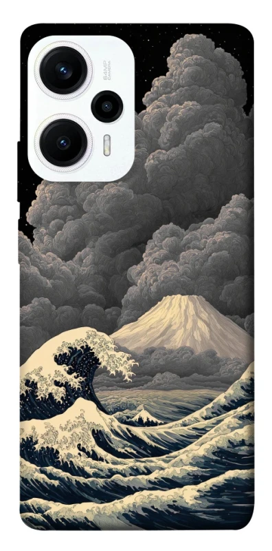 Чехол на Xiaomi Poco F5 / Note 12 Turbo Japan mountains фото 1 из 1