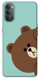Чехол на Oppo Reno 4 bear фото 1 из 1