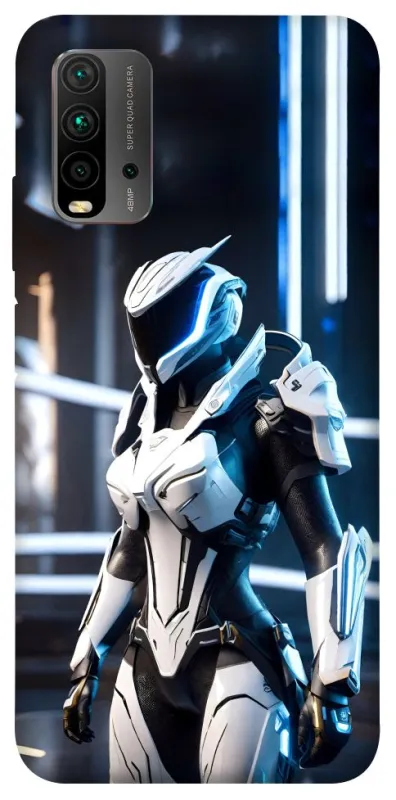 Чохол на Xiaomi Redmi 9T Cyber space girl ver.6 фото 1 з 1