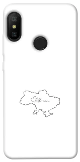Чехол на Xiaomi Mi A2 Lite / Xiaomi Redmi 6 Pro Ukraine map фото 1 из 1
