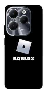 Чехол на Infinix Hot 40 Roblox logo black фото 1 из 1