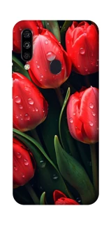 Чохол на ZTE Blade A7 (2020) Червоні тюльпани фото 1 Чохол на ZTE Blade A7 (2020) Червоні тюльпани фото 1 з 1