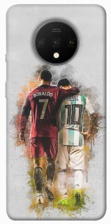 Чехол на OnePlus 7T Ronaldo и Messi фото 1 из 1