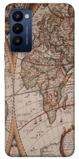 Чехол на TECNO Camon 18 Карта путешествий фото 1 из 1