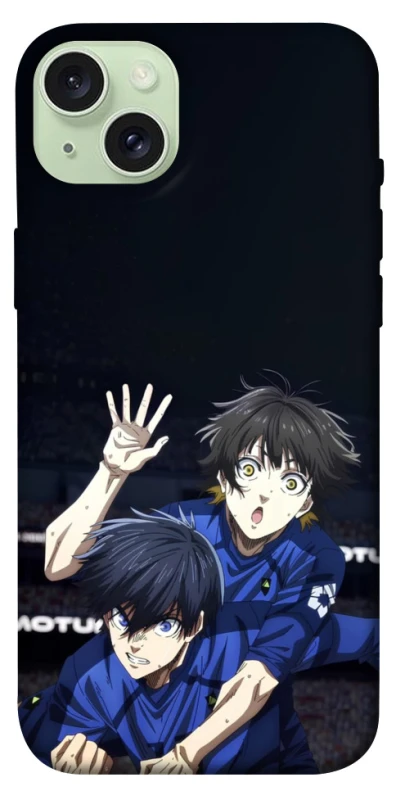 Чехол на Apple iPhone 15 Plus (6.7") Blue Lock v2 фото 1 из 1