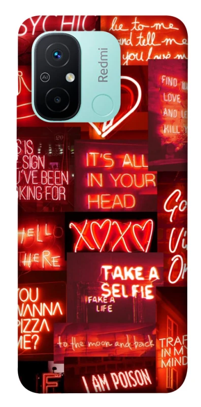 Чохол на Xiaomi Redmi 12C / Poco C55 Love collage ver.7 фото 1 з 1