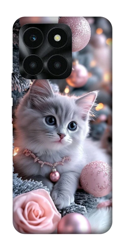 Чохол на Huawei Honor X6a Christmas Kitty фото 1 з 1