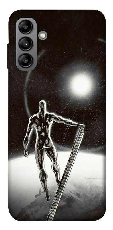 Чохол на Samsung Galaxy A04s Срібний серфер фото 1 з 1