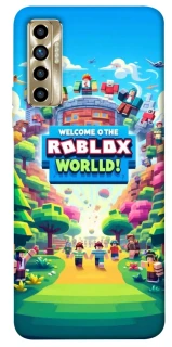 Чехол на TECNO Camon 17P Roblox World фото 1 из 1