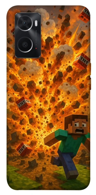 Чохол на Oppo A76 4G Minecraft v7 фото 1 з 1