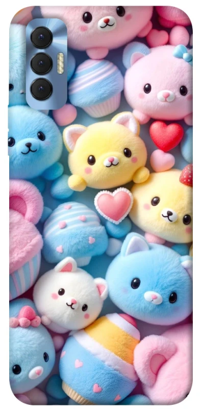 Чехол на TECNO Spark 8P Soft toys фото 1 из 1