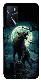 Чохол на Oppo A16s / A16 Вовк під місяцем фото 1 з 1