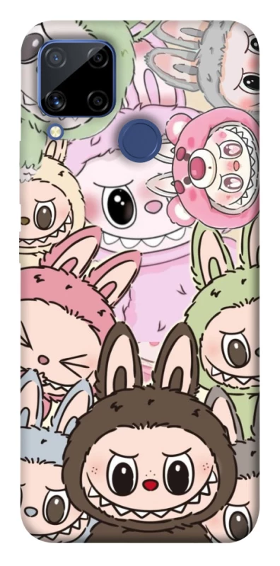 Чохол на Realme C15 All Labubu 3 фото 1 з 1