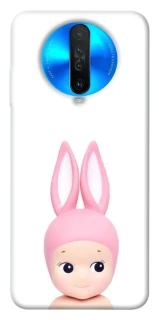 Чохол на Xiaomi Redmi K30 Minimal Bunny Peek фото 1 з 1
