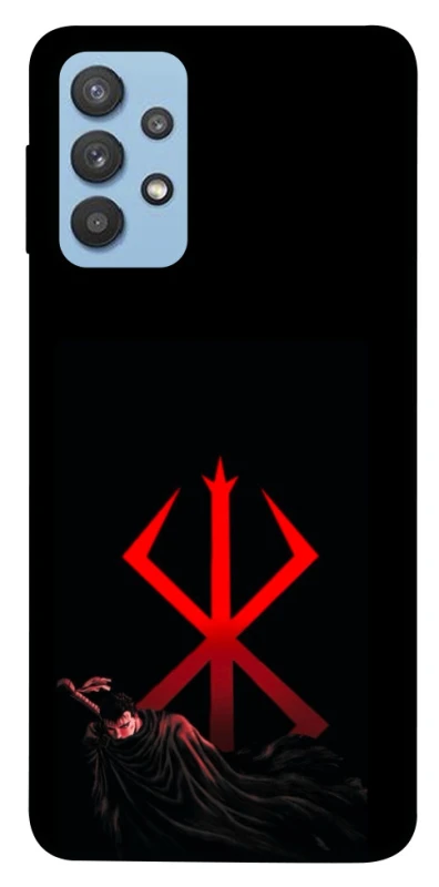 Чехол на Samsung Galaxy M32 Berserk Red Logo фото 1 из 1