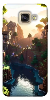 Чехол на Samsung A520 Galaxy A5 (2017) Minecraft sunset фото 1 из 1