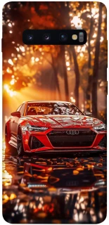 Чехол на Samsung Galaxy S10+ Audi at sunset фото 1 из 1