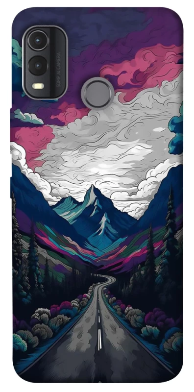 Чохол на Nokia G11 Plus Намальовані гори фото 1 з 1