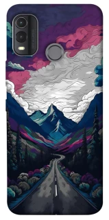 Чохол на Nokia G11 Plus Намальовані гори фото 1 з 1