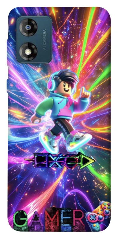 Чохол на Motorola Moto E13 Roblox collage ver.2 фото 1 з 1