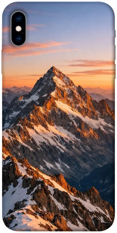 Чохол на Apple iPhone X (5.8") Sunrise mountain фото 1 з 1