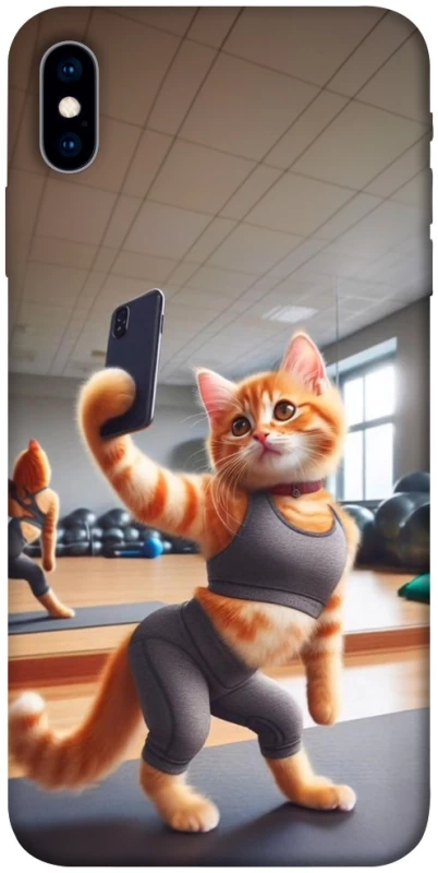 Чехол на Apple iPhone X (5.8") Кошечка фото 1 из 1