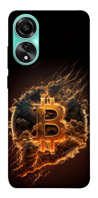 Чохол на Oppo A78 4G Smoky Bitcoin фото 1 з 1
