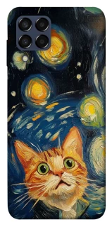 Чехол на Samsung Galaxy M33 5G paint cat фото 1 из 1